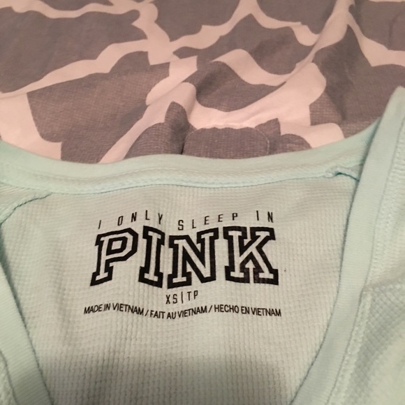 Light Blue PINK sleep shirt. - Picture 2 of 2